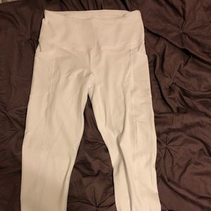 White leggings